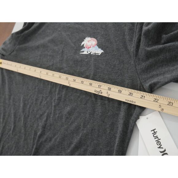 Hurley Men's Everyday Island Time Short Sleeve Tee M - Picture 5 of 8